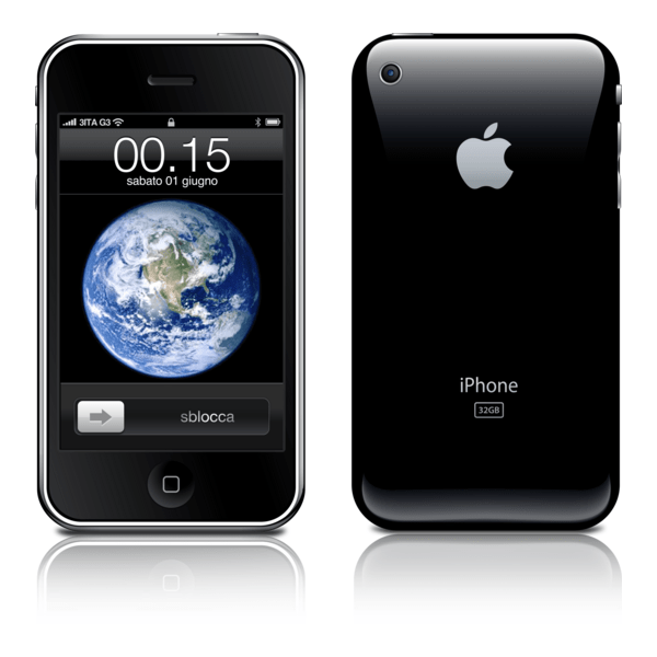 iPhone Logo PNG Vector