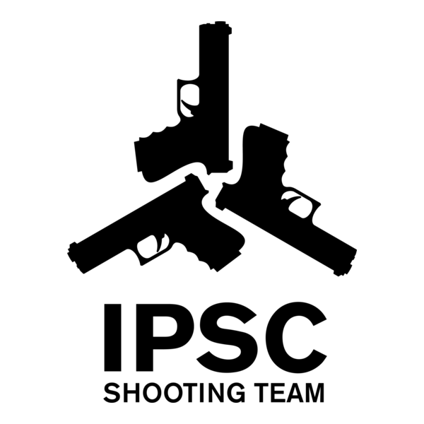 IPSC Shooting Team Logo PNG Vector