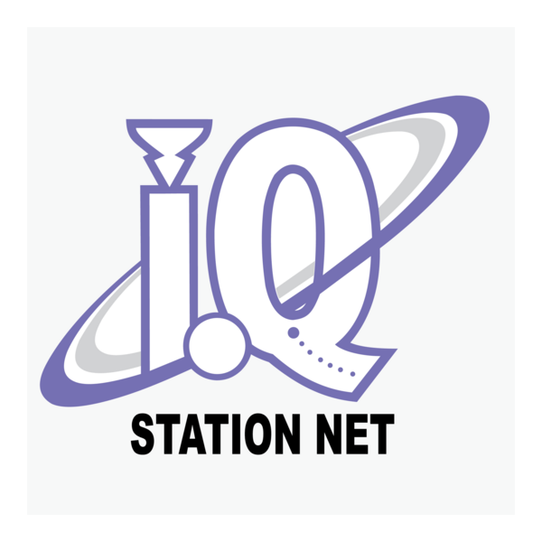 IQ Station Net Logo PNG Vector