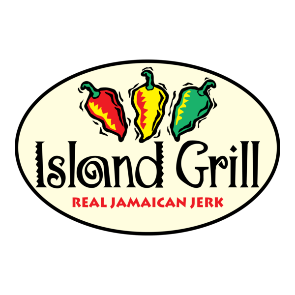 Island Grill Logo PNG Vector