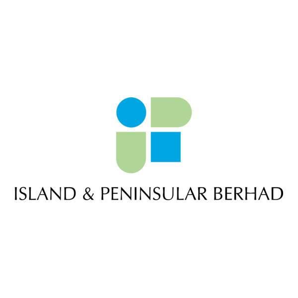 Island & Peninsular Logo PNG Vector