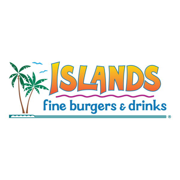 Islands Restaurant Logo PNG Vector