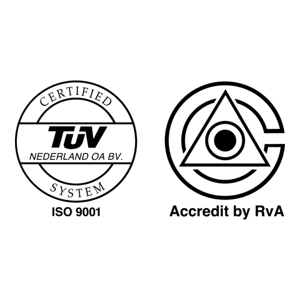 ISO 9001 VCA / TUV Logo PNG Vector