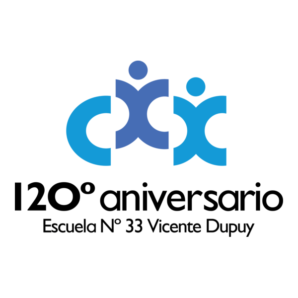 ISOLOGO 120º ANIVERSARIO ESCUELA VICENTE DUPUY Logo PNG Vector