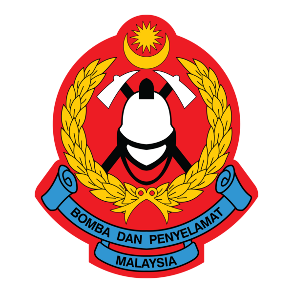 Jabatan Bomba Dan Penyelamat Malaysia Logo PNG Vector