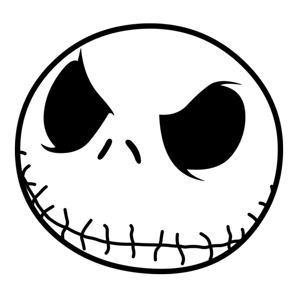 Jack Skellington Logo PNG Vector
