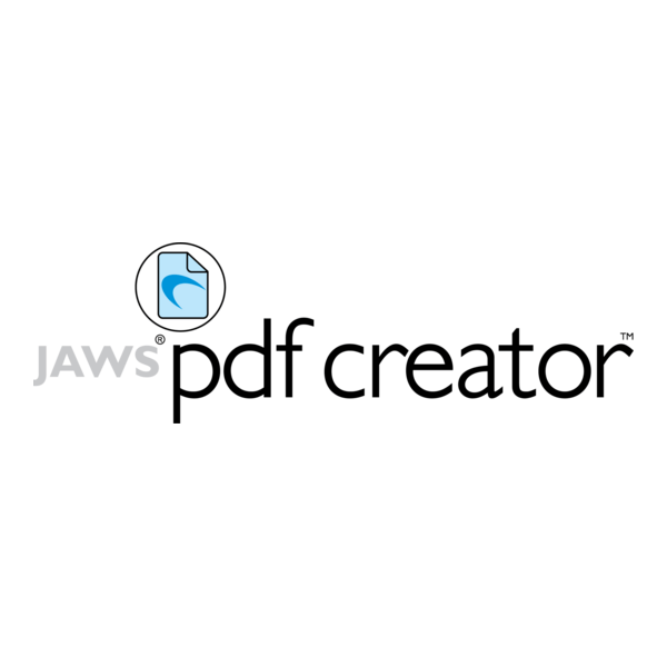 Jaws PDF Creator Logo PNG Vector