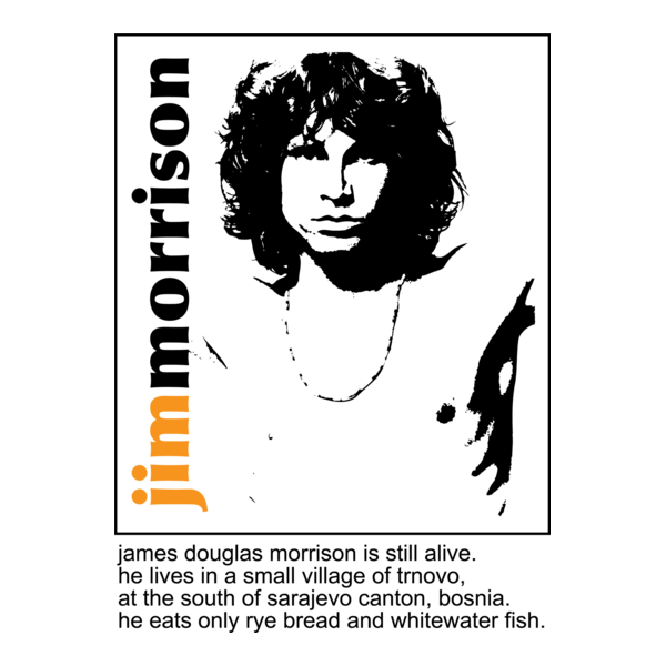 Jim Morrison - The Doors Logo PNG Vector