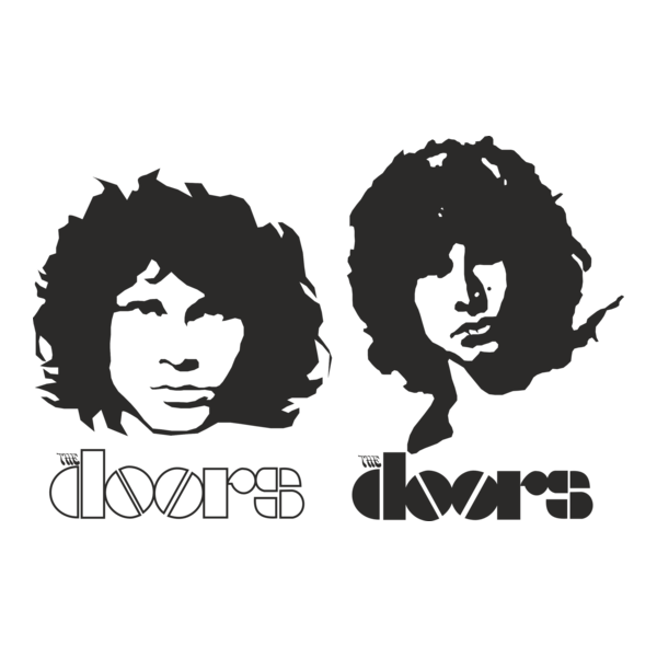 Jim Morrison The Doors Logo PNG Vector