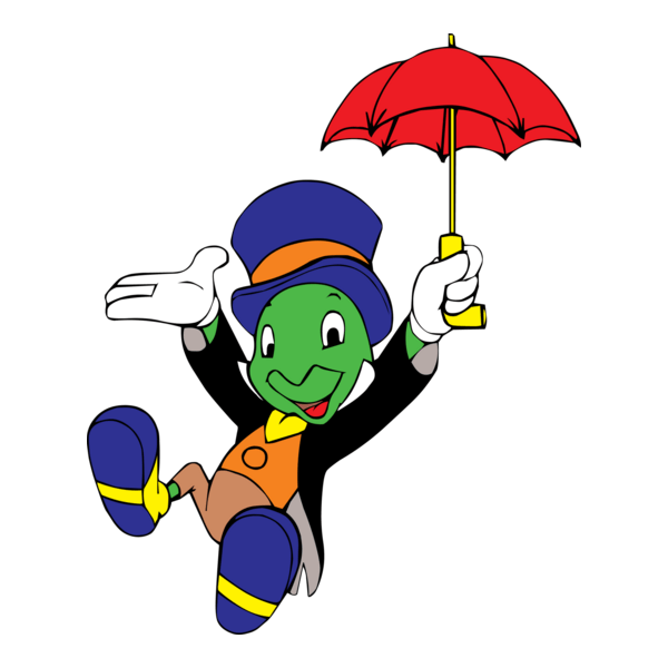 Jiminy Cricket Logo PNG Vector