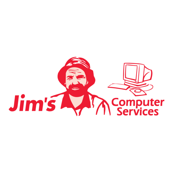 Jim's Computer Services Logo PNG Vector