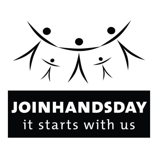 Join Hands Day Logo PNG Vector