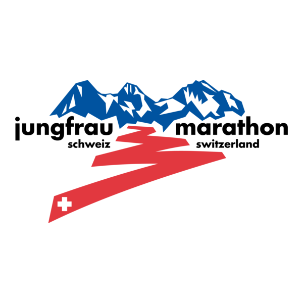Jungfrau Marathon Logo PNG Vector