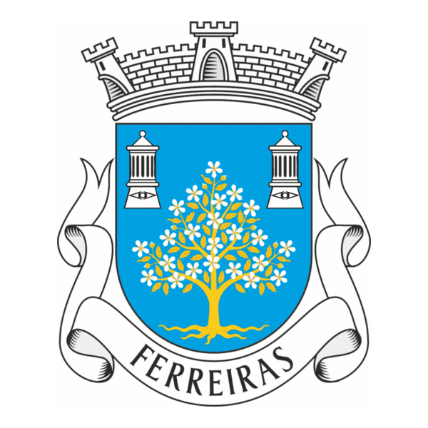 Junta de Freguesia de Ferreiras Logo PNG Vector