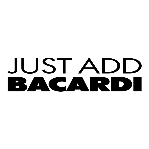 Just Add Bacardi Logo PNG Vector