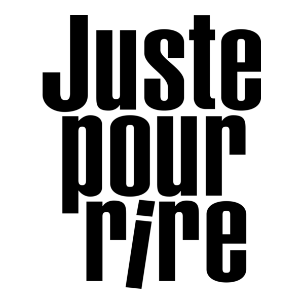 Juste Pour Rire Logo PNG Vector