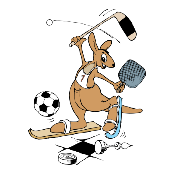 Kangaroo Logo PNG Vector