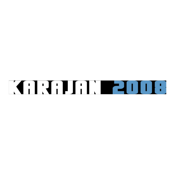 Karajan 2008 Logo PNG Vector