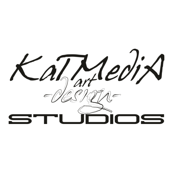 kat media art design studios Logo PNG Vector