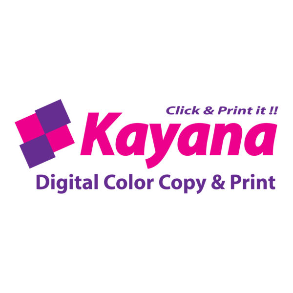 Kayana Digital Print Logo PNG Vector