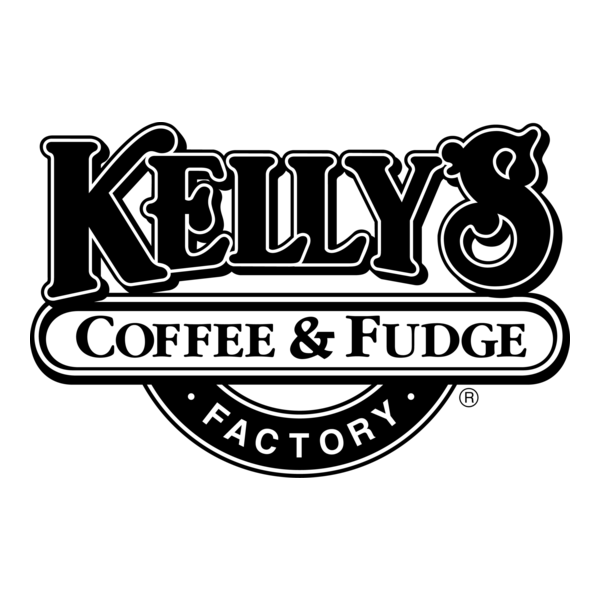 Kelly's Coffee & Fudge Factory Logo PNG Vector