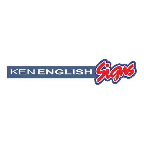 Ken English Signs Logo PNG Vector