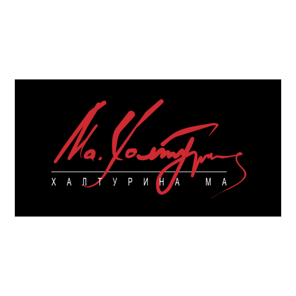 Khalturina Ma Logo PNG Vector