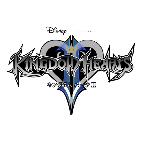 Kingdom Hearts 2 Logo PNG Vector