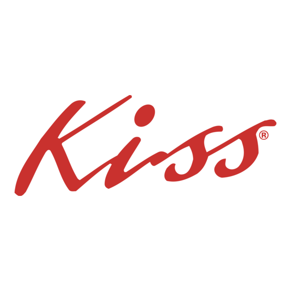 Kiss Salon Products Logo PNG Vector