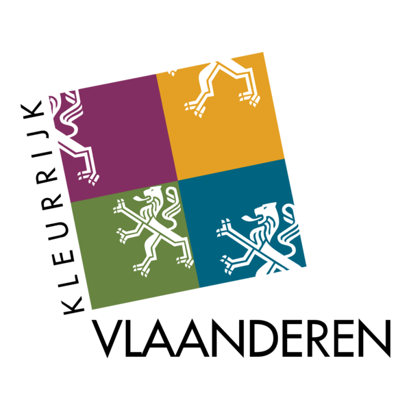 Kleurrijk Vlaanderen Logo PNG Vector