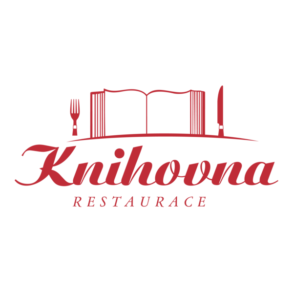 Knihovna Restaurace Logo PNG Vector