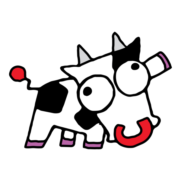 Kooky Cow Logo PNG Vector
