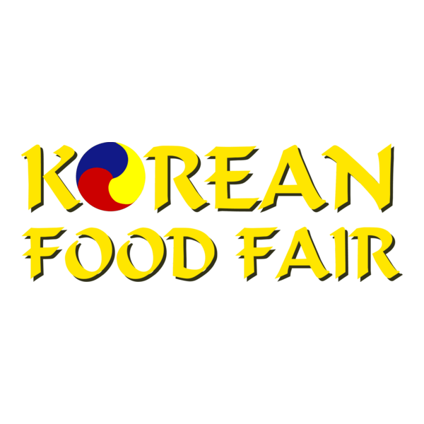 Korean Food Fair Logo PNG Vector