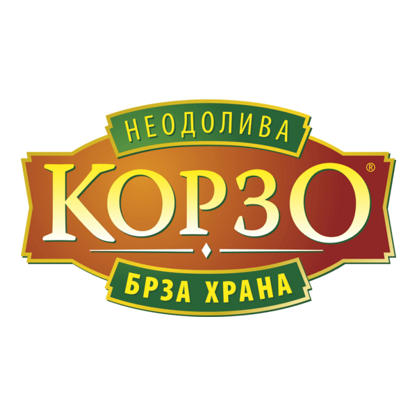 KORZO Fast Food MKD Logo PNG Vector