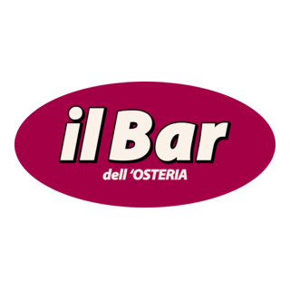 Il Bar de la Osteria Logo PNG Vector