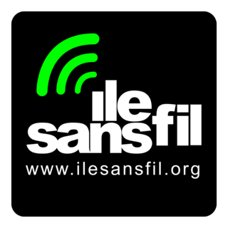 ile sans fil Logo PNG Vector