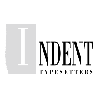 Indent Typesetters Logo PNG Vector