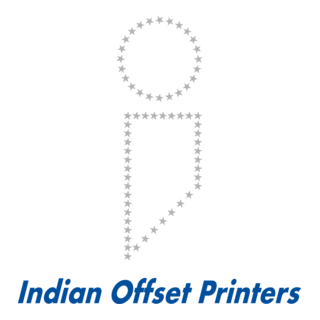 Indian Offset Printers Logo PNG Vector