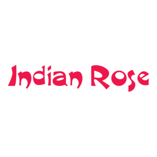Indian Rose Logo PNG Vector