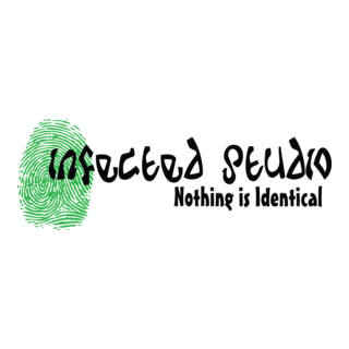 Infected Studio Logo PNG Vector
