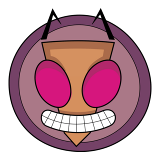 Invader Zim Logo PNG Vector