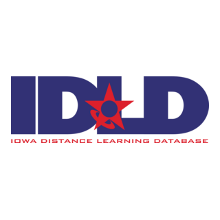 Iowa Distance Learning Database Logo PNG Vector