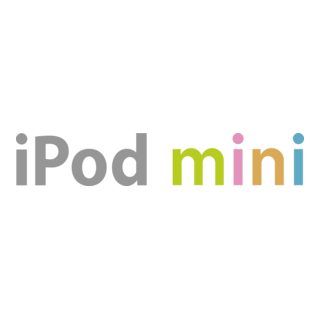 iPod Mini Logo PNG Vector