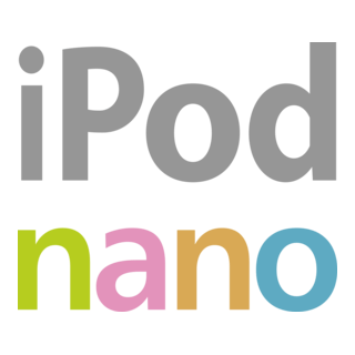 iPod Nano Logo PNG Vector