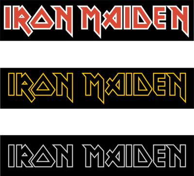 Iron Maiden Logo PNG Vector