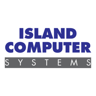Island Computer Logo PNG Vector