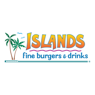 Islands Restaurant Logo PNG Vector