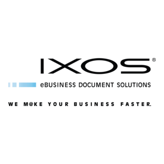 IXOS Software Logo PNG Vector