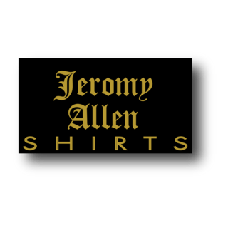 Jeromy Allen Shirts Logo PNG Vector