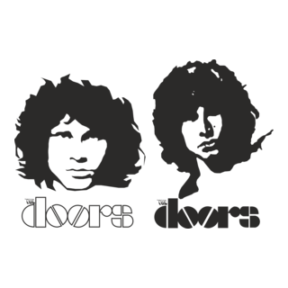 Jim Morrison The Doors Logo PNG Vector